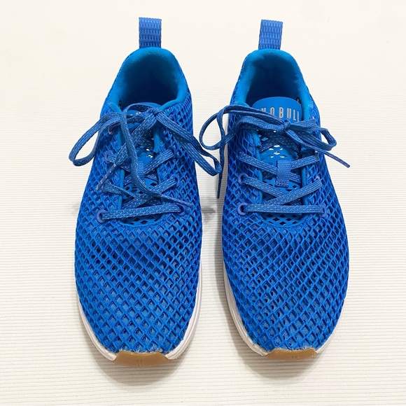 NOBULL Blue Mesh Runner Sneakers M7 W8.5 - Picture 5 of 11
